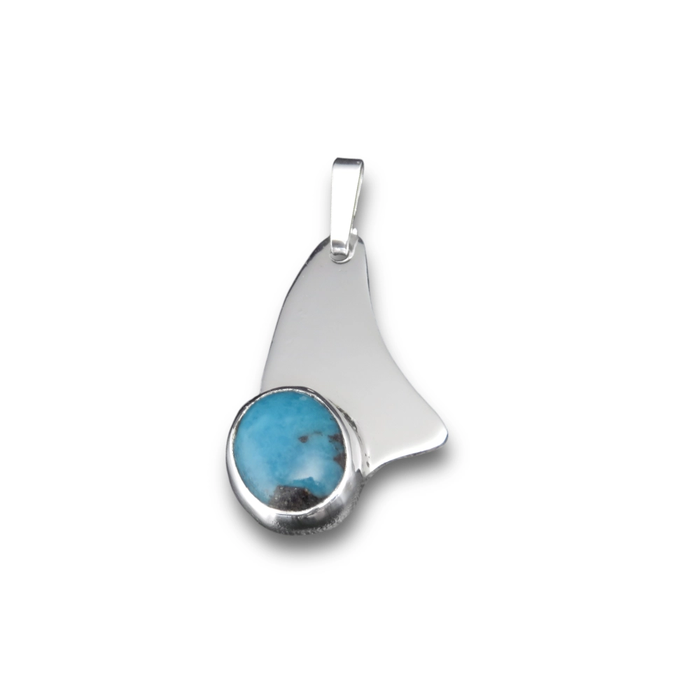 Sterling silver and Turquoise pendant